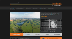 Desktop Screenshot of landmarkchambers.co.uk